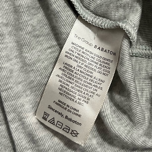ARITZIA BABATON GREY JEWEL BODYSUIT - MEDIUM - Picture 11 of 12
